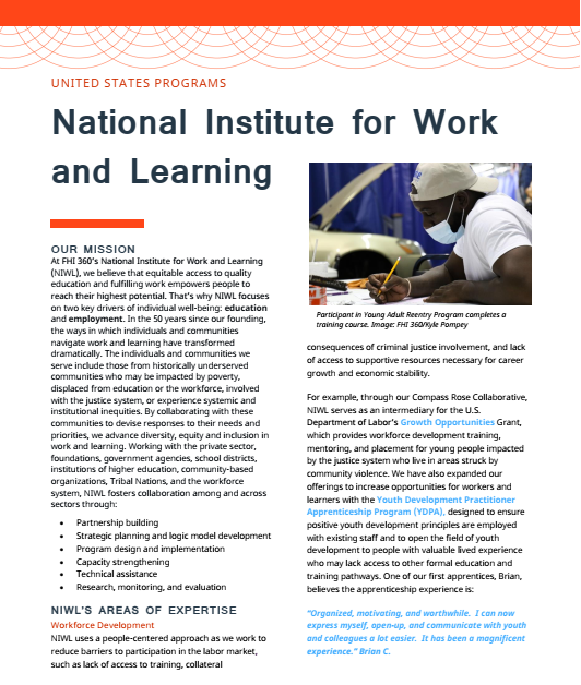 NIWL Factsheet